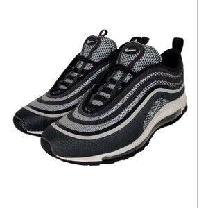 Air Max Nike 97 Ultra Black White Silver 917704-003 Running Shoe Women's 8.5